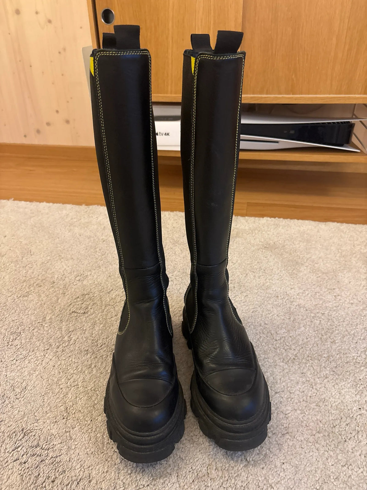 Ganni-skinnboots