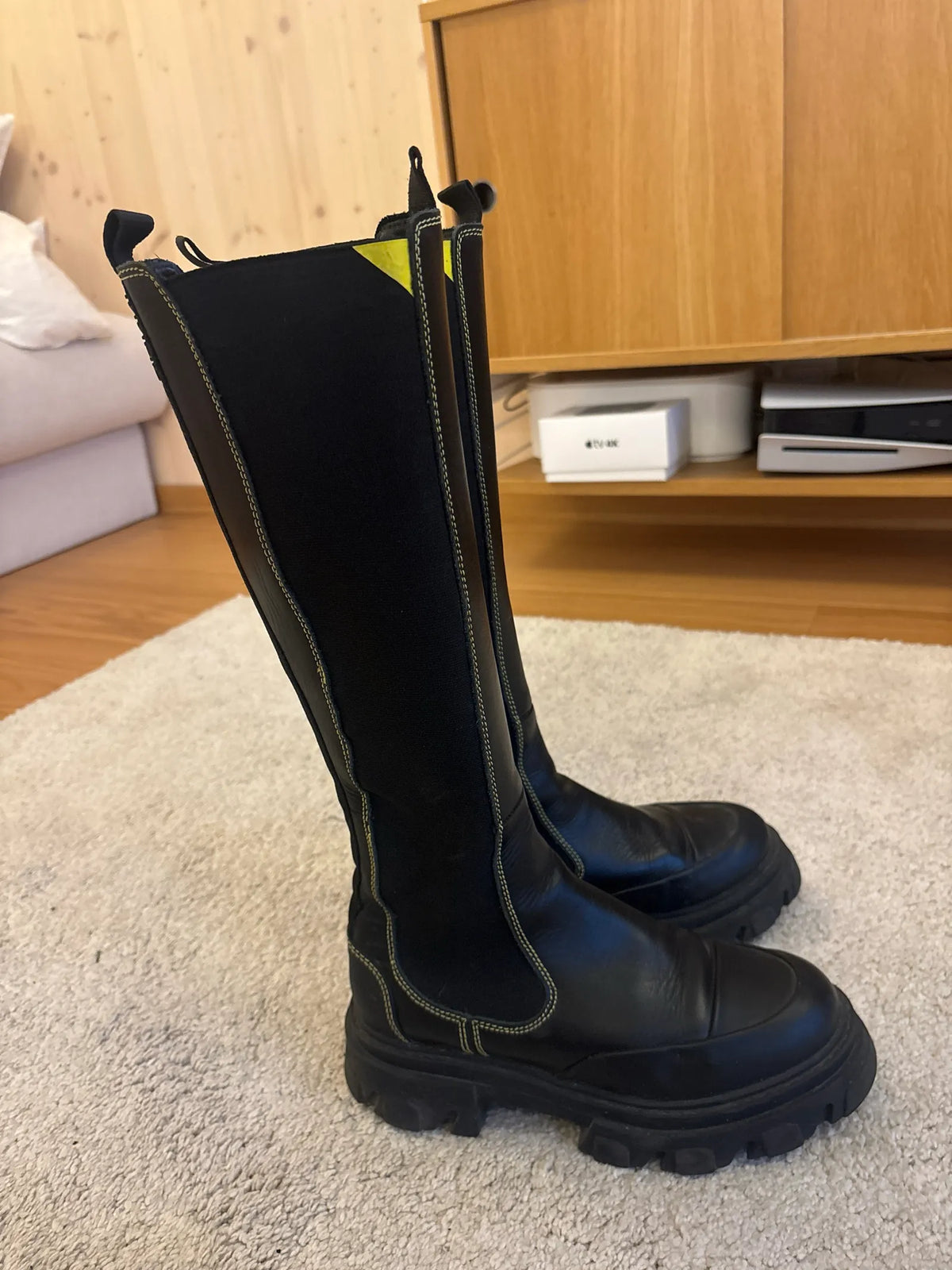 Ganni-skinnboots