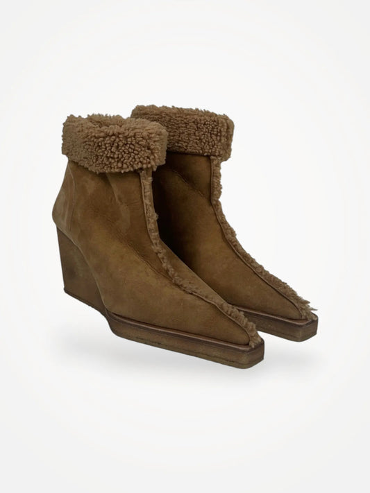 Filippa K Fury Ankle Bootie Boots
