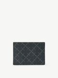 By Malene Birger Elia Printed Cardholder Charcoal Wallet