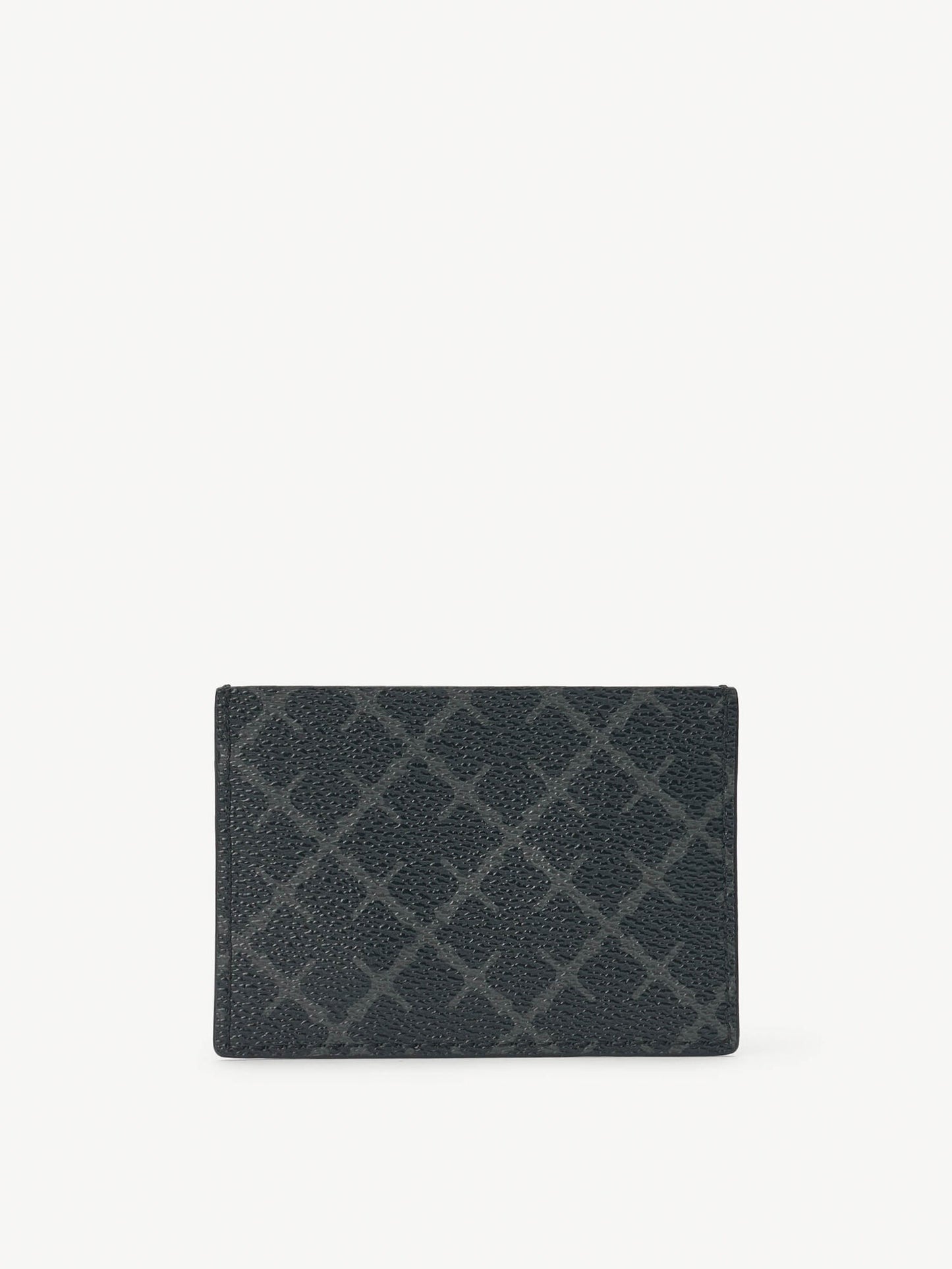 By Malene Birger Elia Printed Cardholder Charcoal Wallet