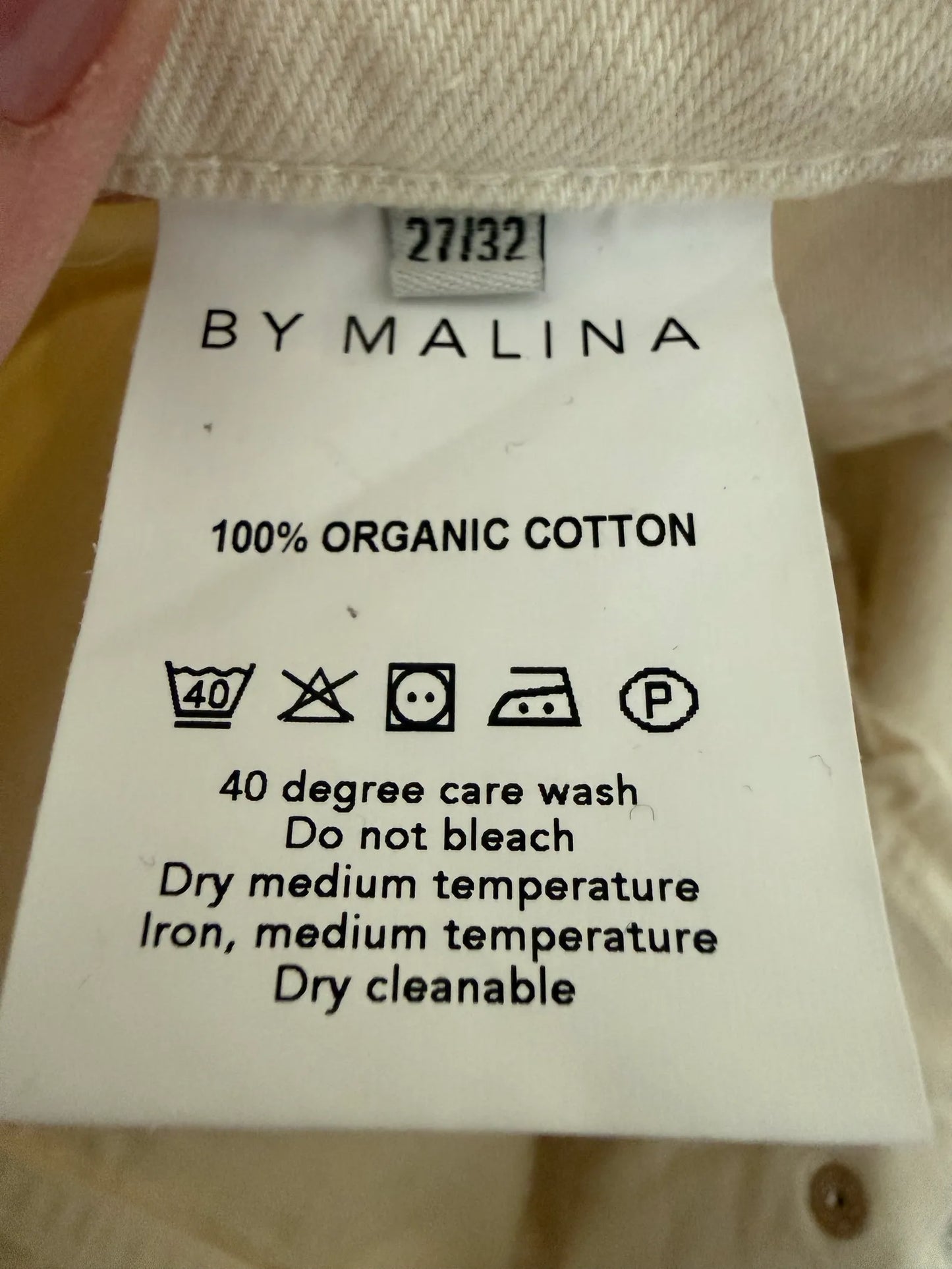 By Malina Paula High-rise Straight Jeans