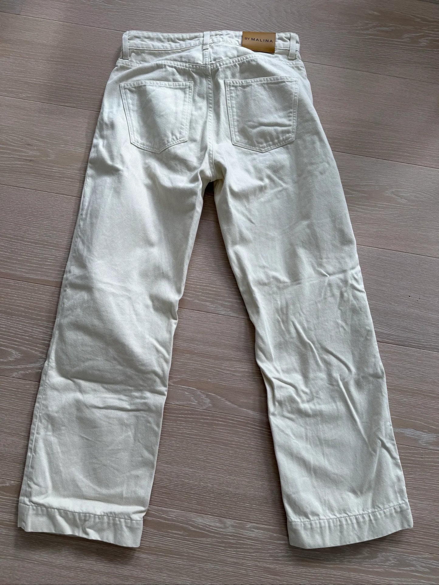 By Malina Paula High-rise Straight Jeans