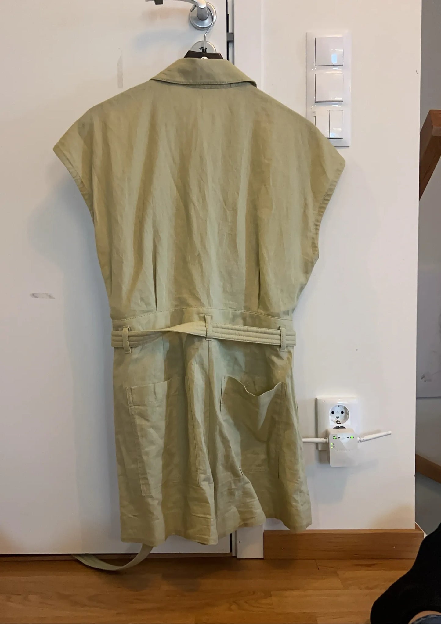 & Other Stories Utility Playsuit-linnejumpsuit