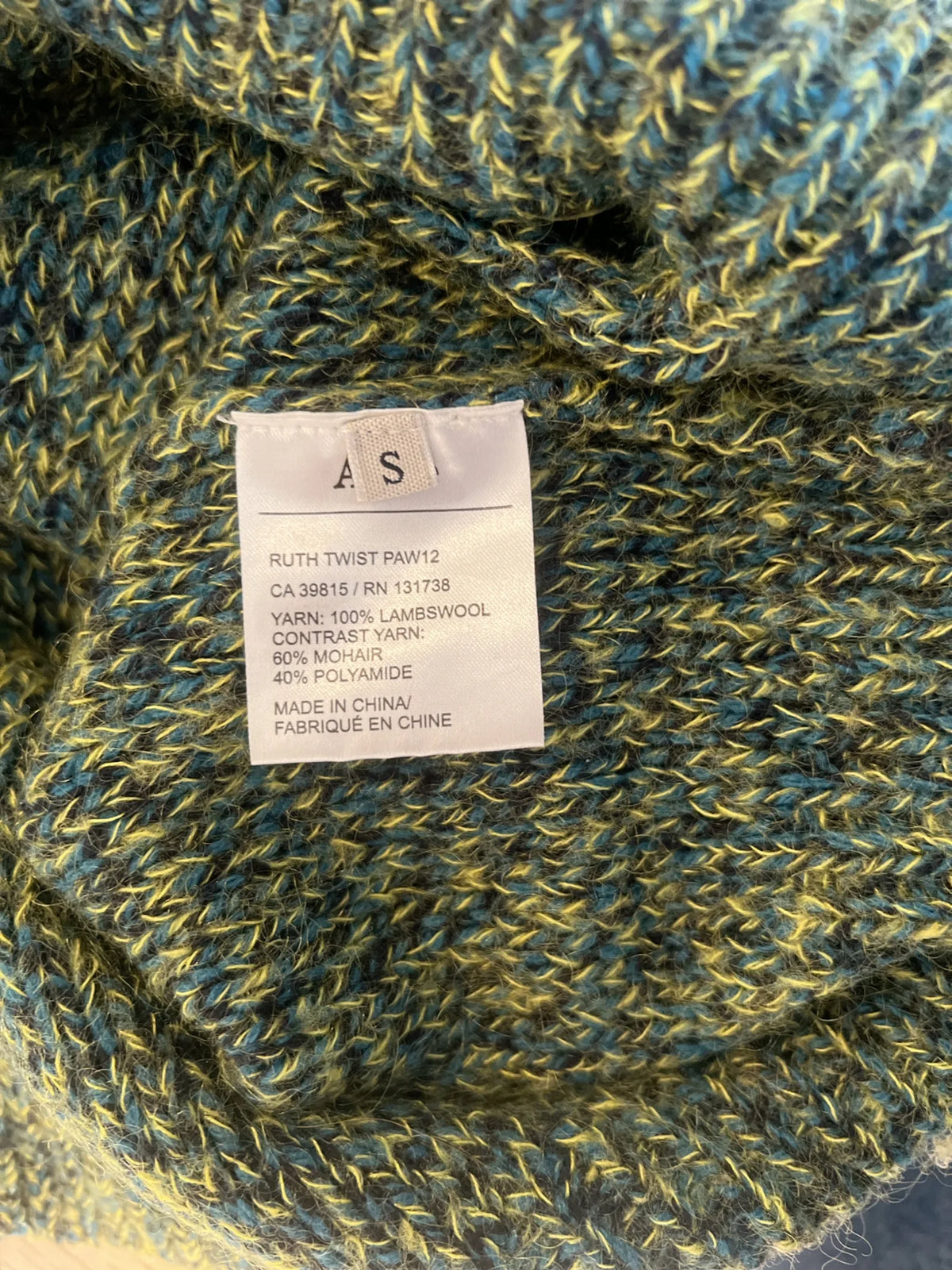 Acne Studios Ruth Twist Sweater
