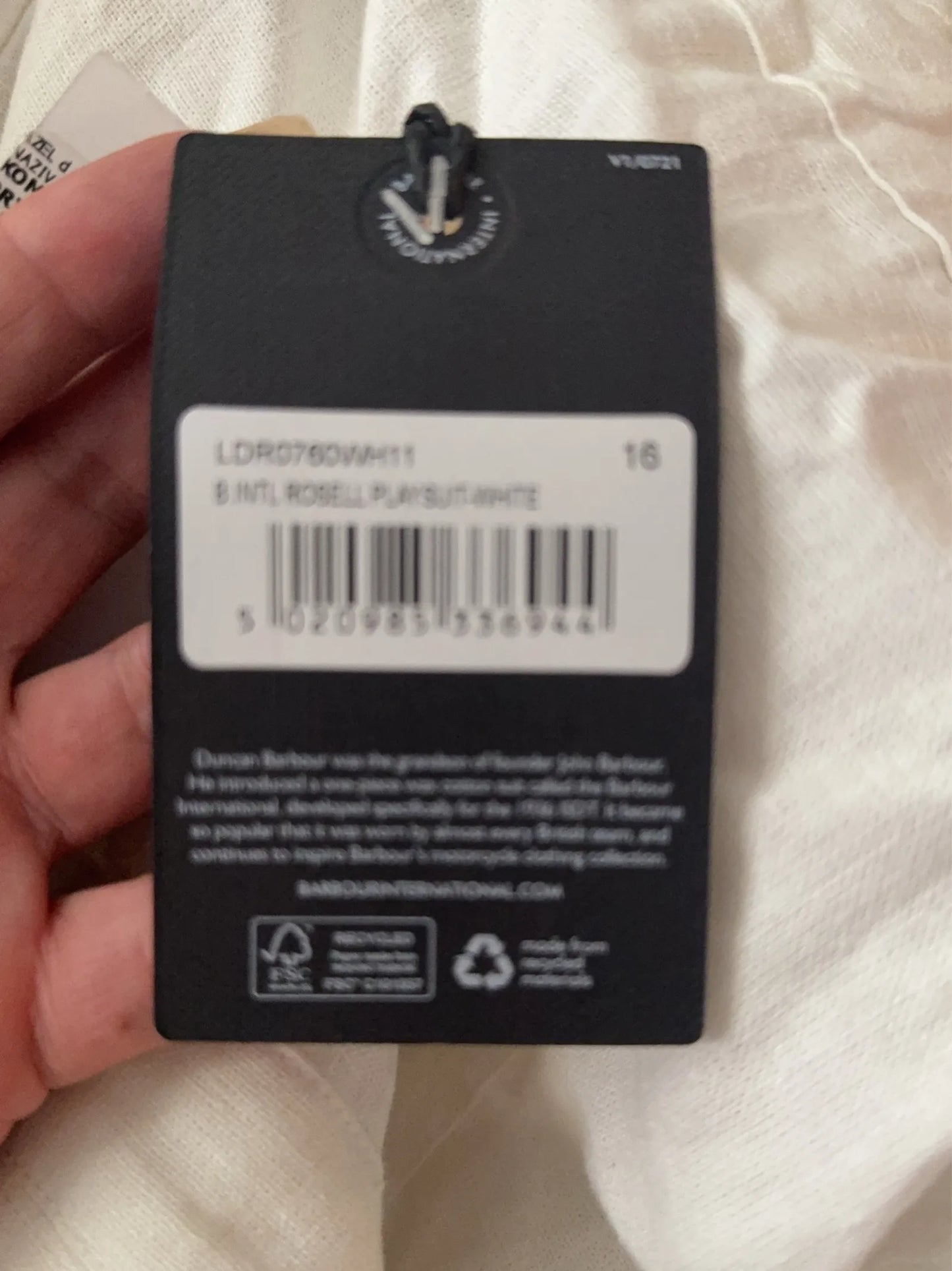 Barbour Jumpsuit