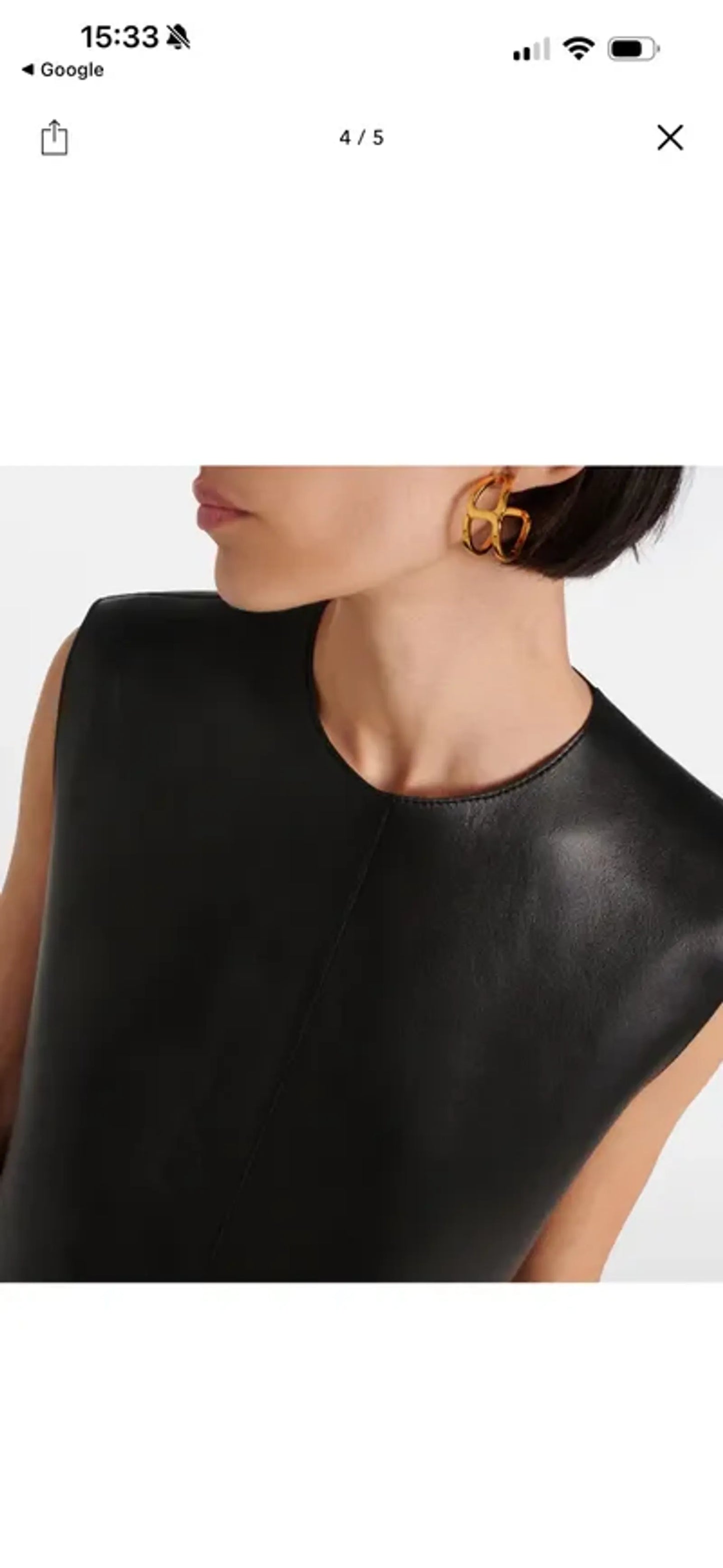 Toteme Leather Top