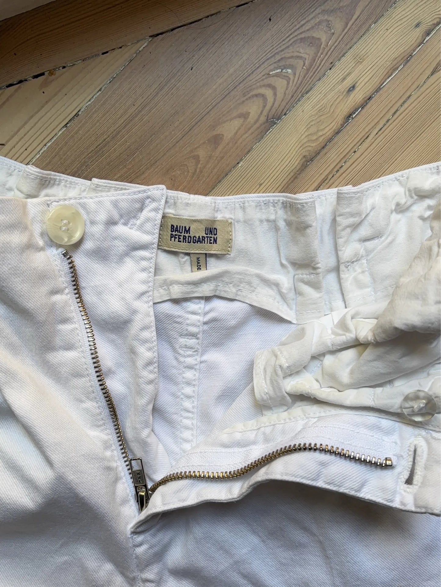 Baum und Pferdgarten-jeans