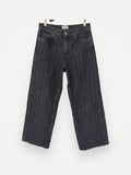 Dagmar Baggy Fit Denim Pinstripe Jeans