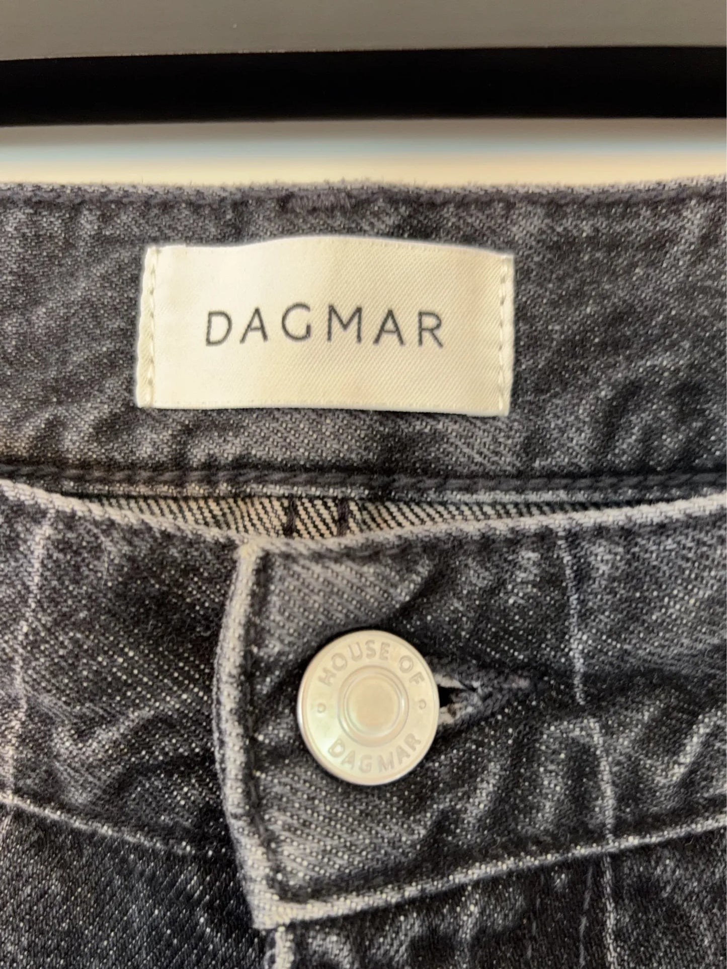 Dagmar Baggy Fit Denim Pinstripe Jeans