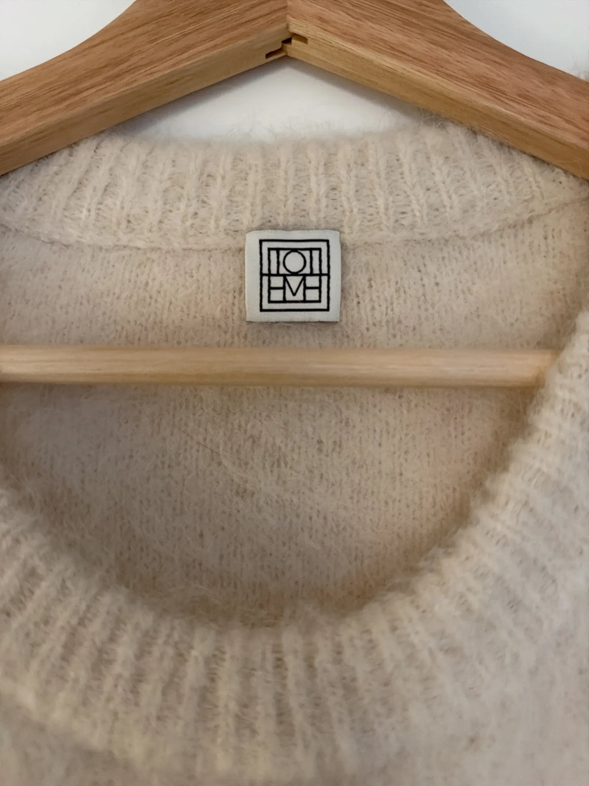 Toteme Boxy Alpaca Knit-ulltröja