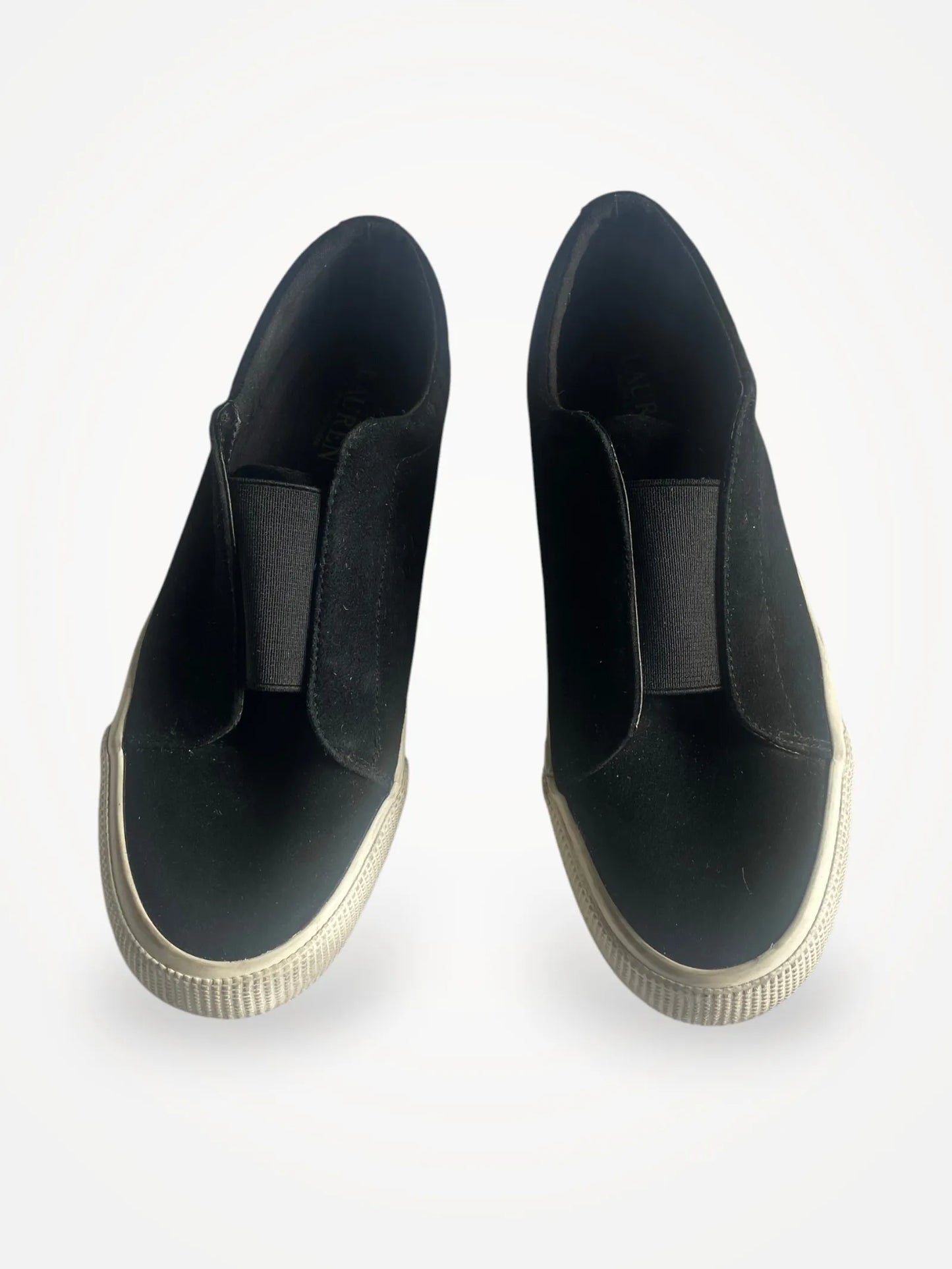 Ralph Lauren-skinnsneakers