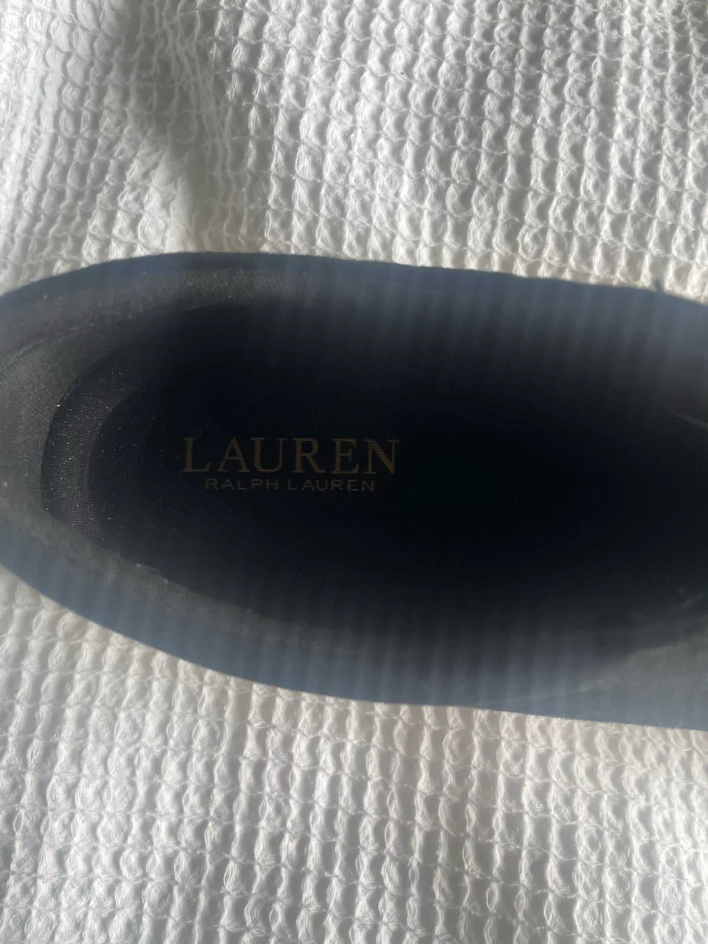 Ralph Lauren-skinnsneakers