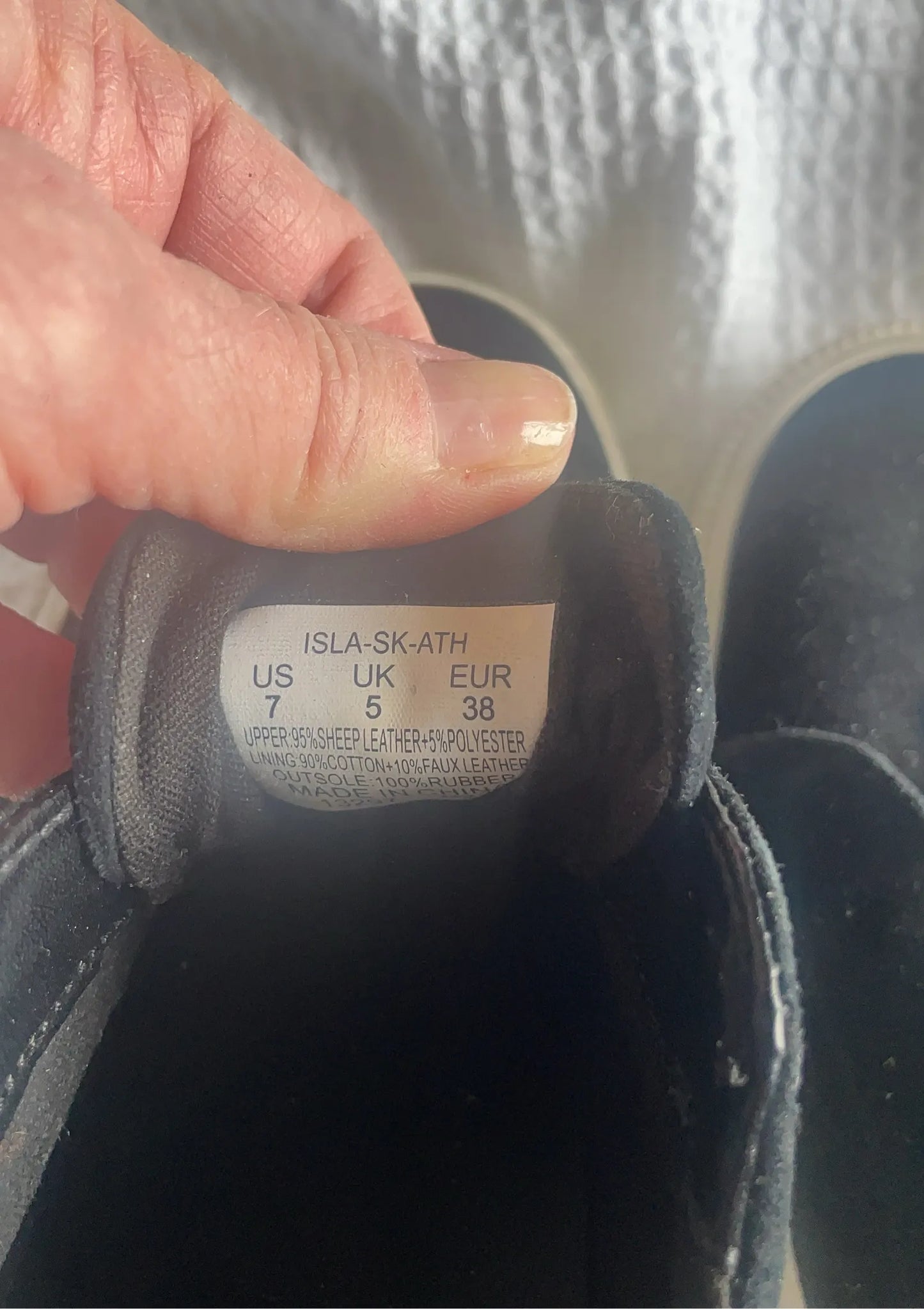 Ralph Lauren-skinnsneakers