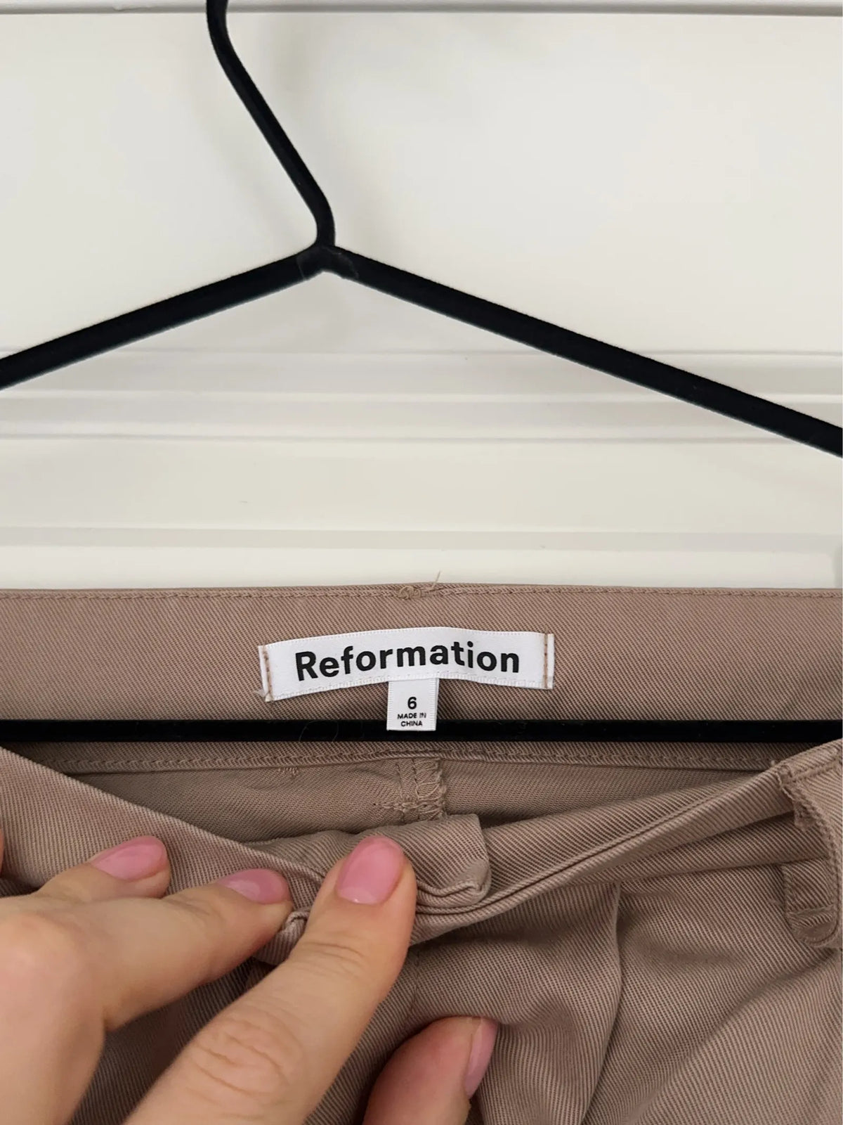 Reformation Suit Trousers