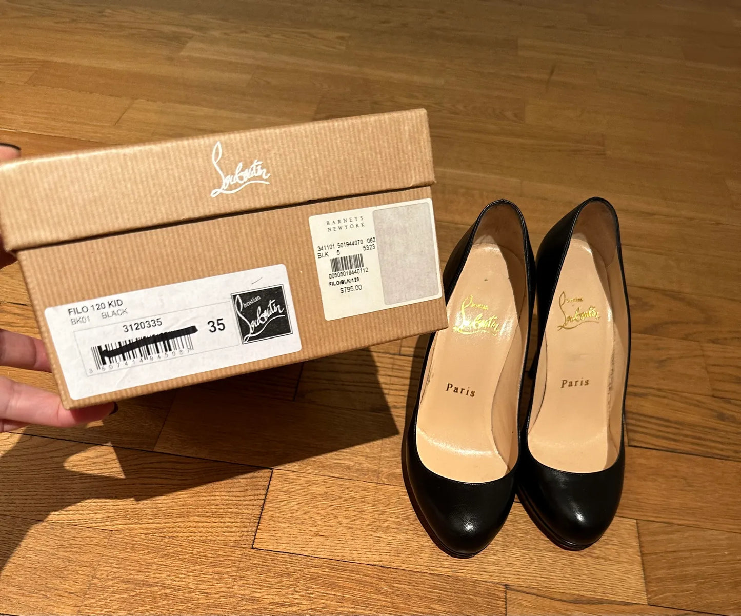 Christian Louboutin Filo 120 Heels