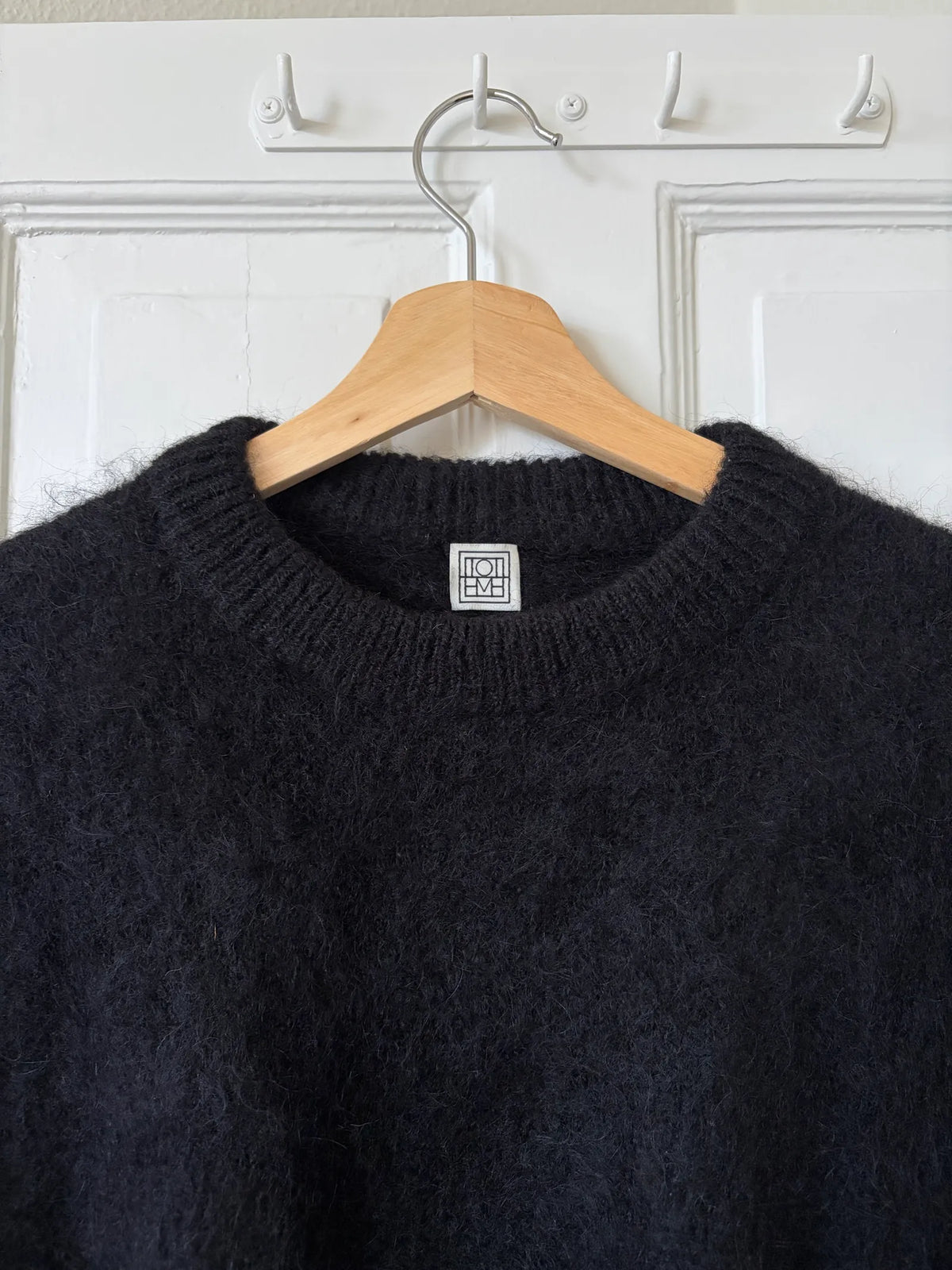 Toteme Boxy Alpaca Knit-ulltröja