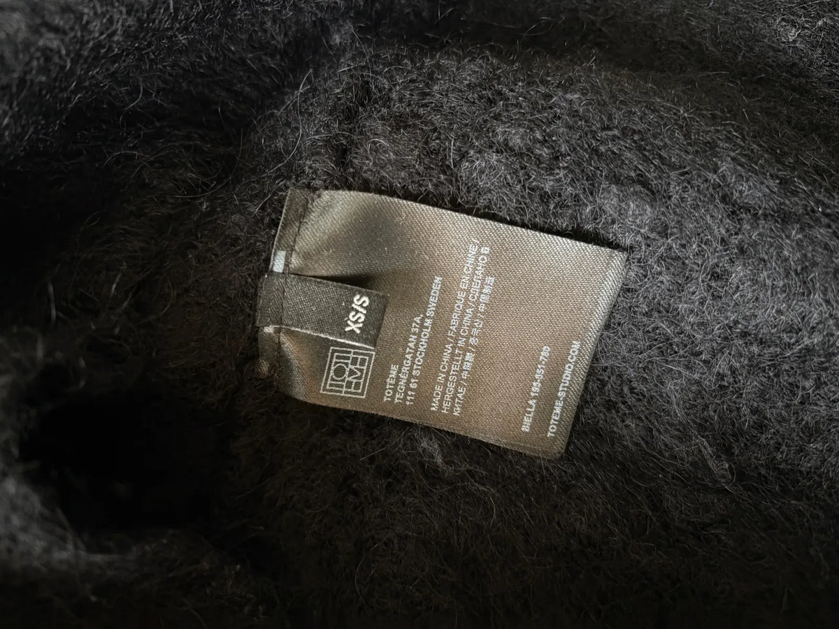 Toteme Boxy Alpaca Knit-ulltröja