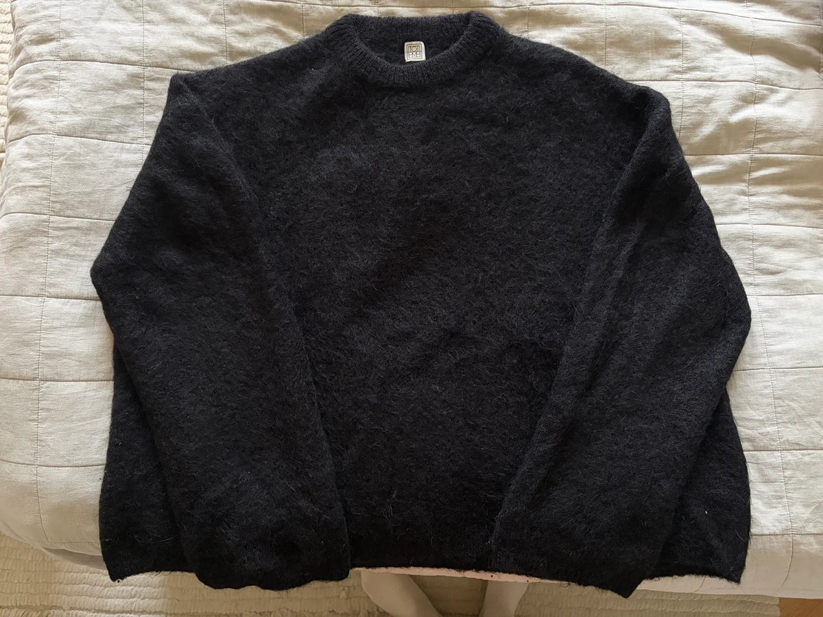 Toteme Boxy Alpaca Knit-ulltröja