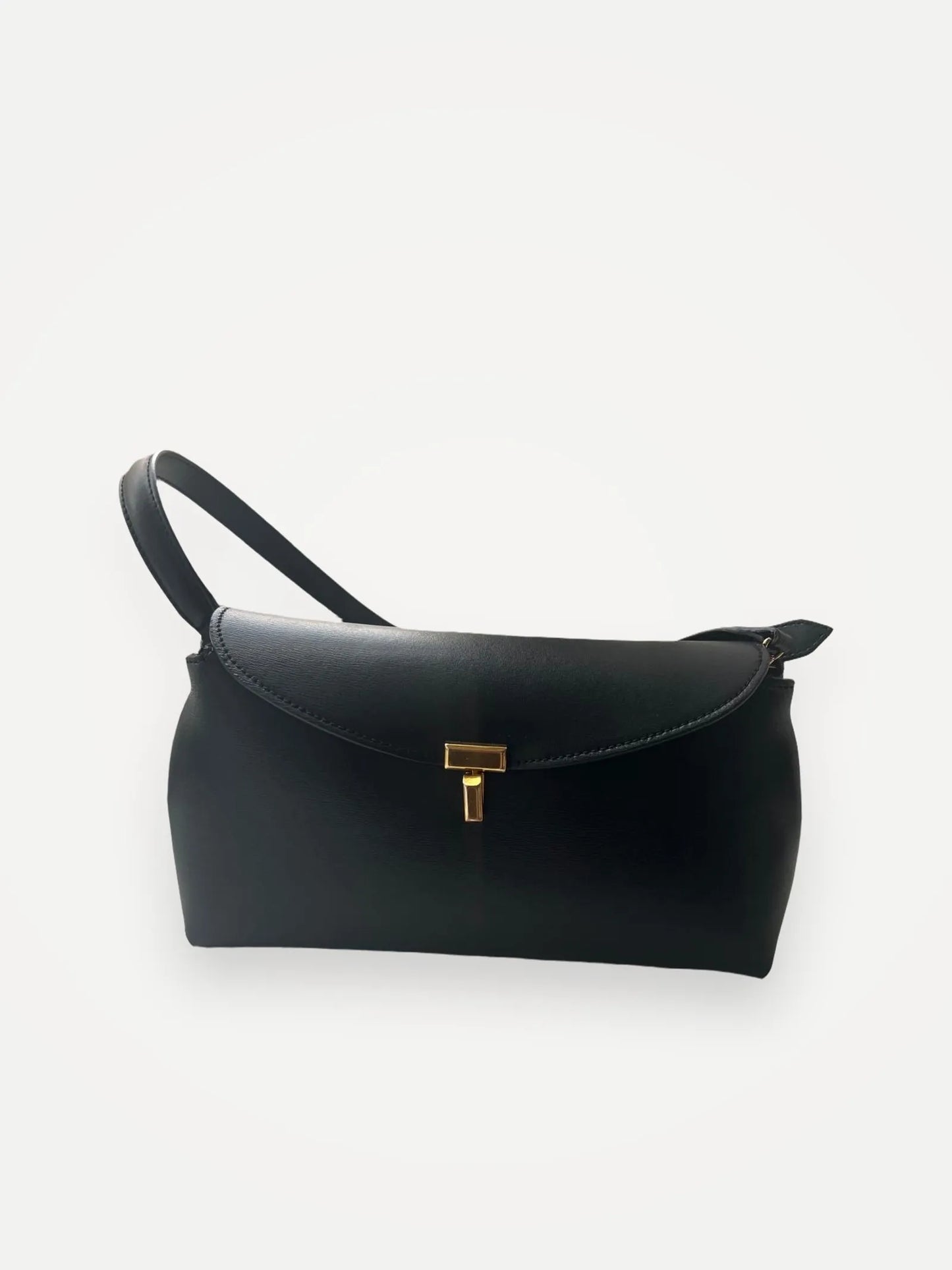 Toteme T-lock Leather-skinnkuvertväska