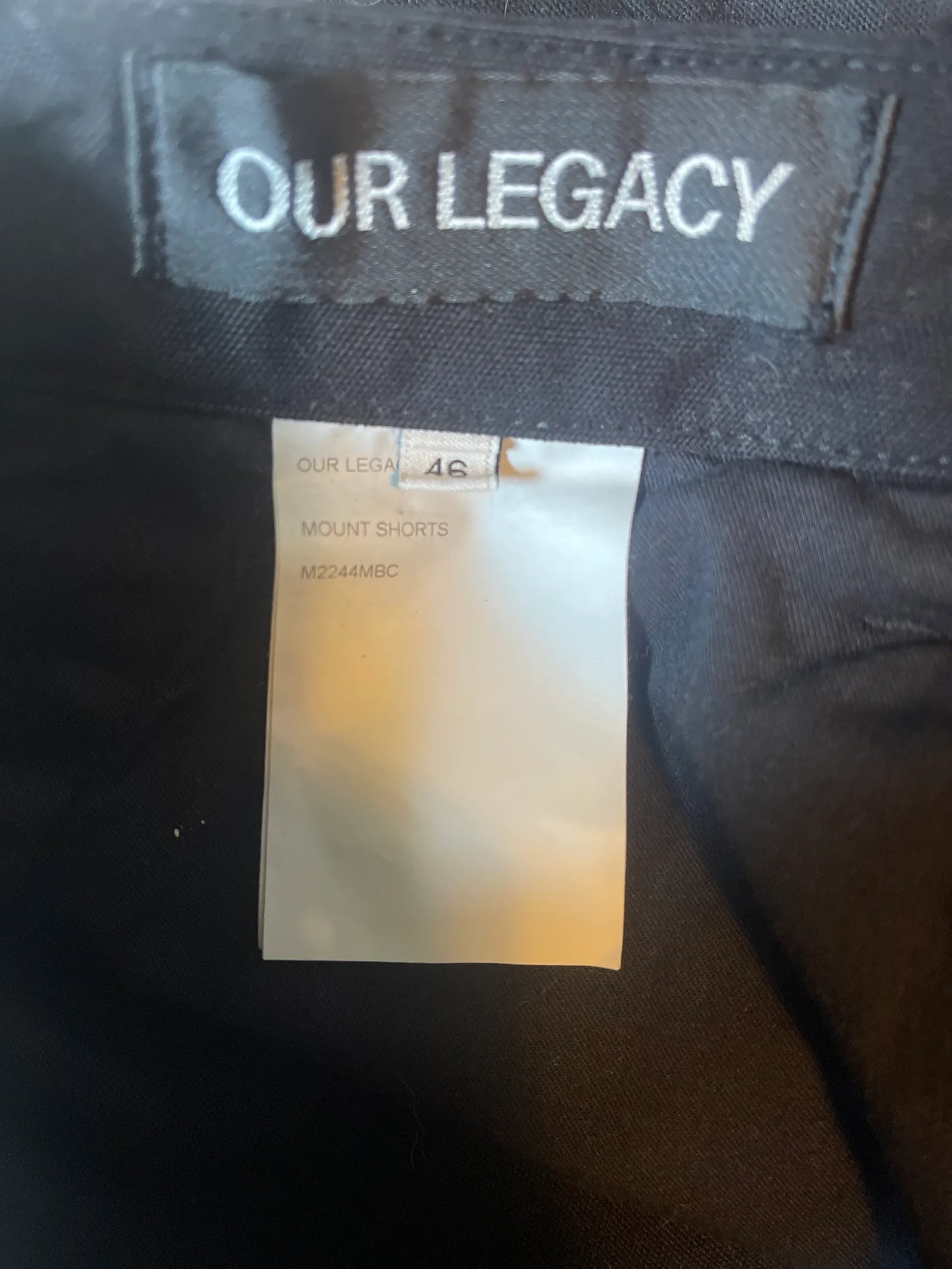 Our Legacy Mount-shorts NWOT