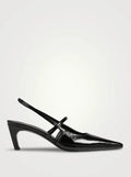 Toteme Sharp Sling Back Patent Heels