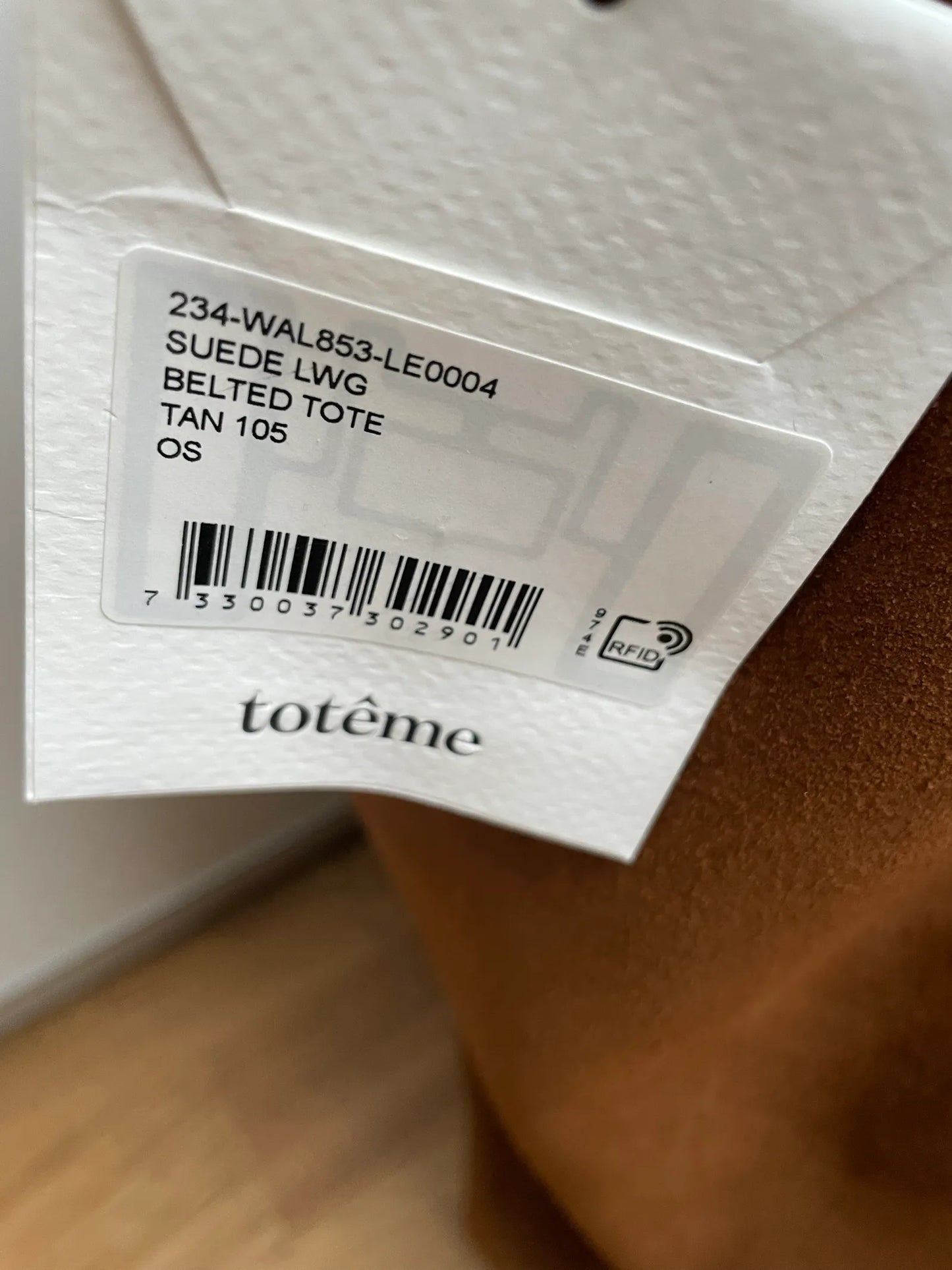 Toteme Suede Tote Handbag