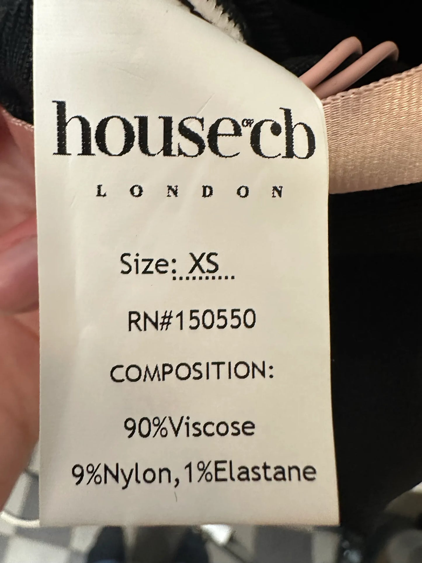 House Of Cb Anaise Black Jumpsuit