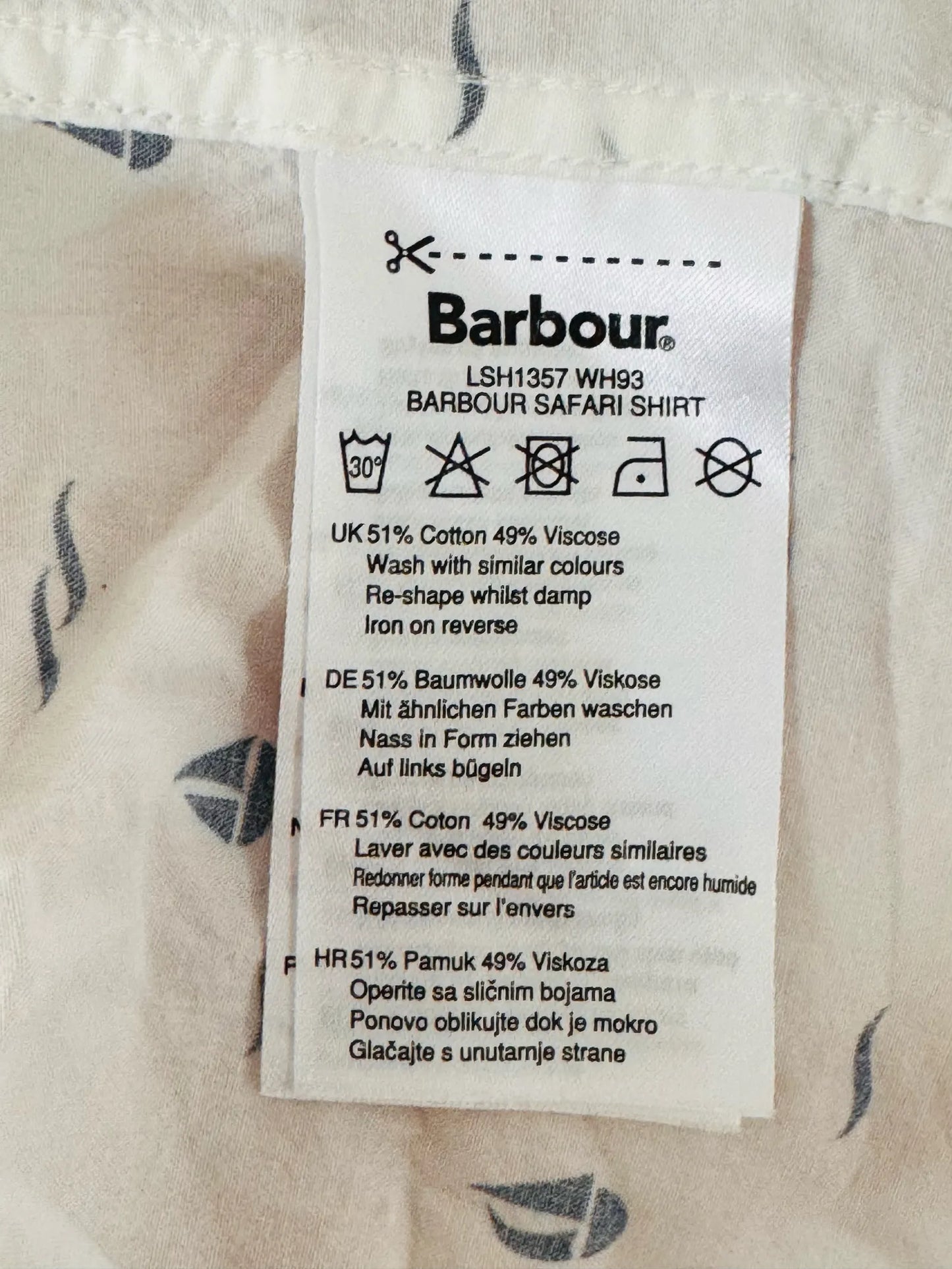 Barbour-skjorta