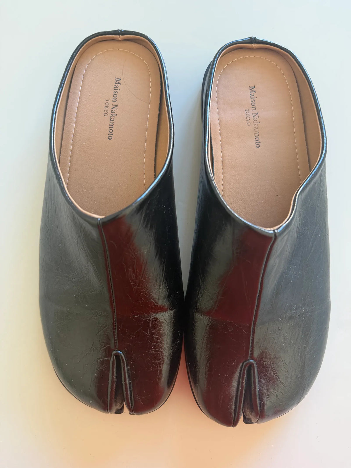 Masion Nakamoto Tabi Ginza-skinnballerinaskor