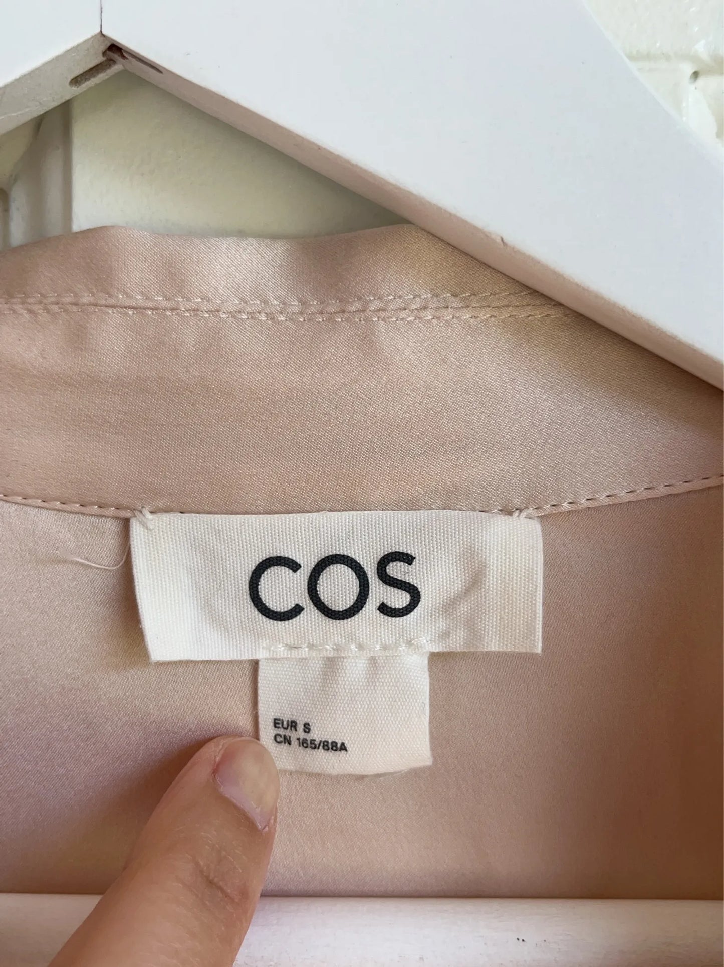 Cos Pyjamasskjorta Blouse