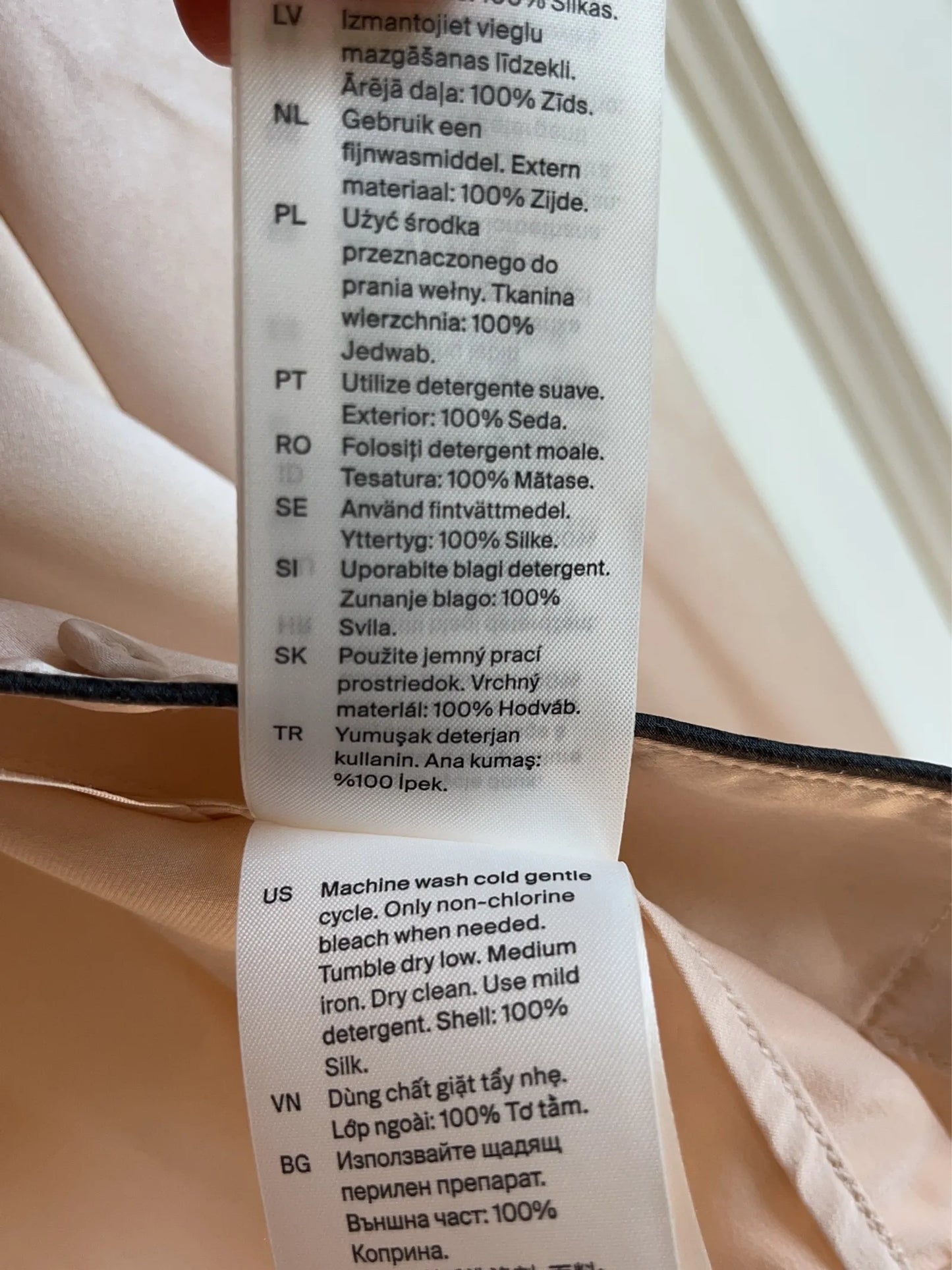 Cos Pyjamasskjorta Blouse