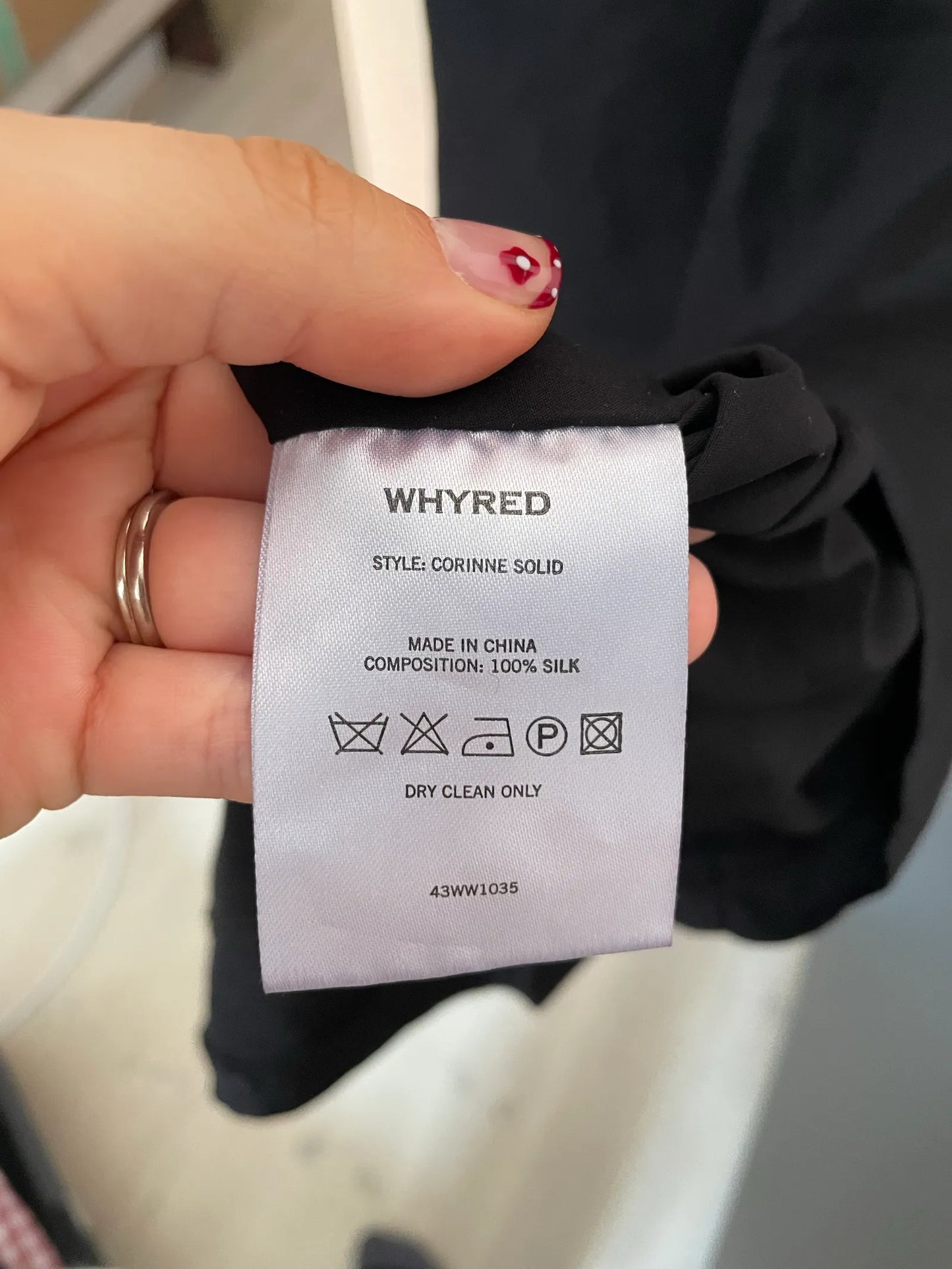 Whyred Corinne Solid Dress