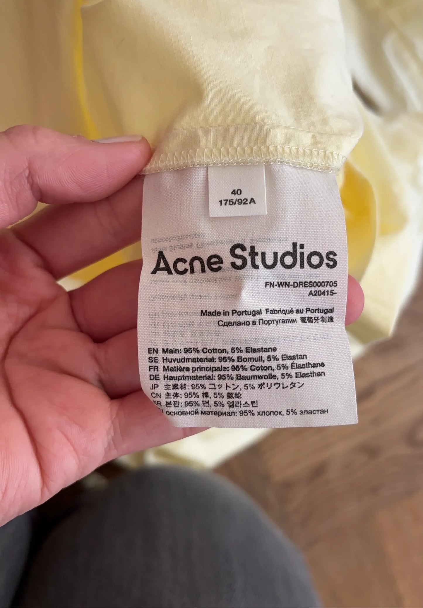 Acne Studios-klänning