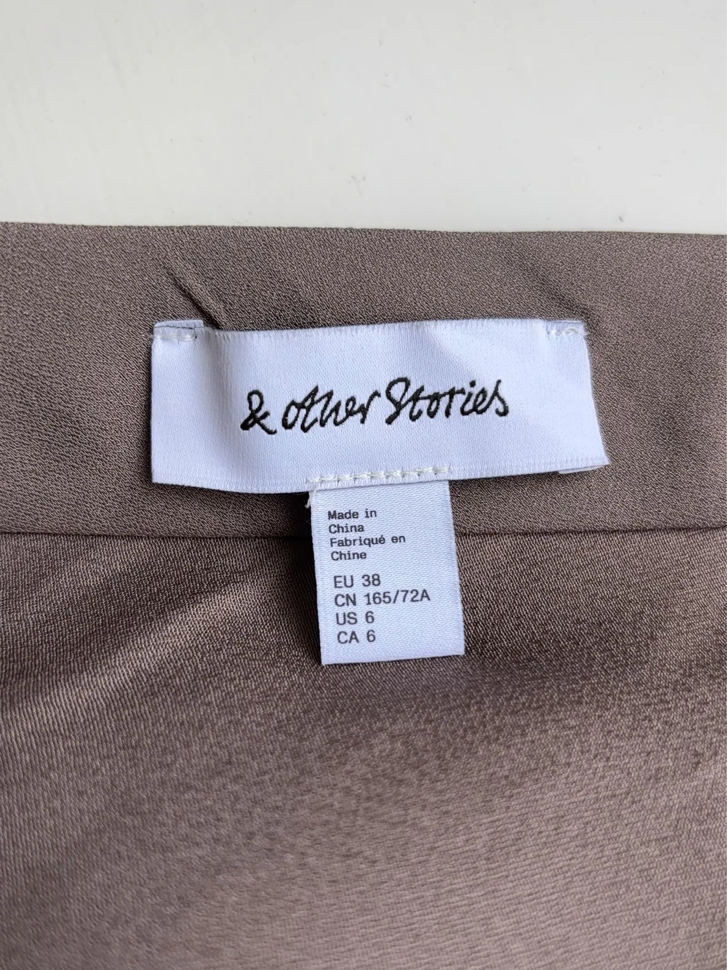 & Other Stories-kjol NWOT