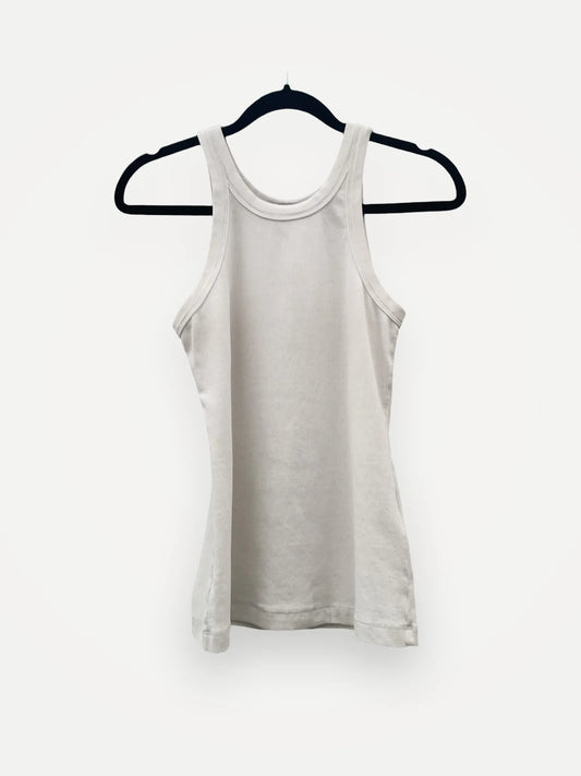 Toteme Espera Rib Tank White-linne
