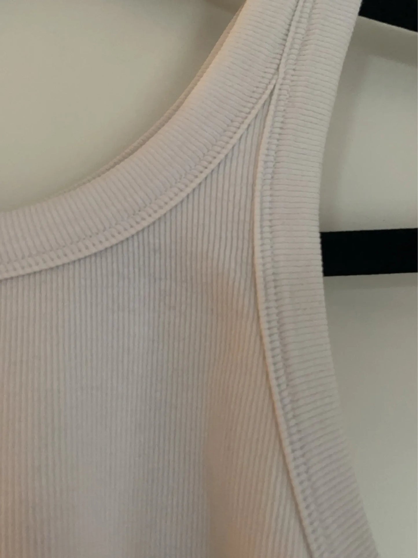 Toteme Espera Rib Tank White-linne