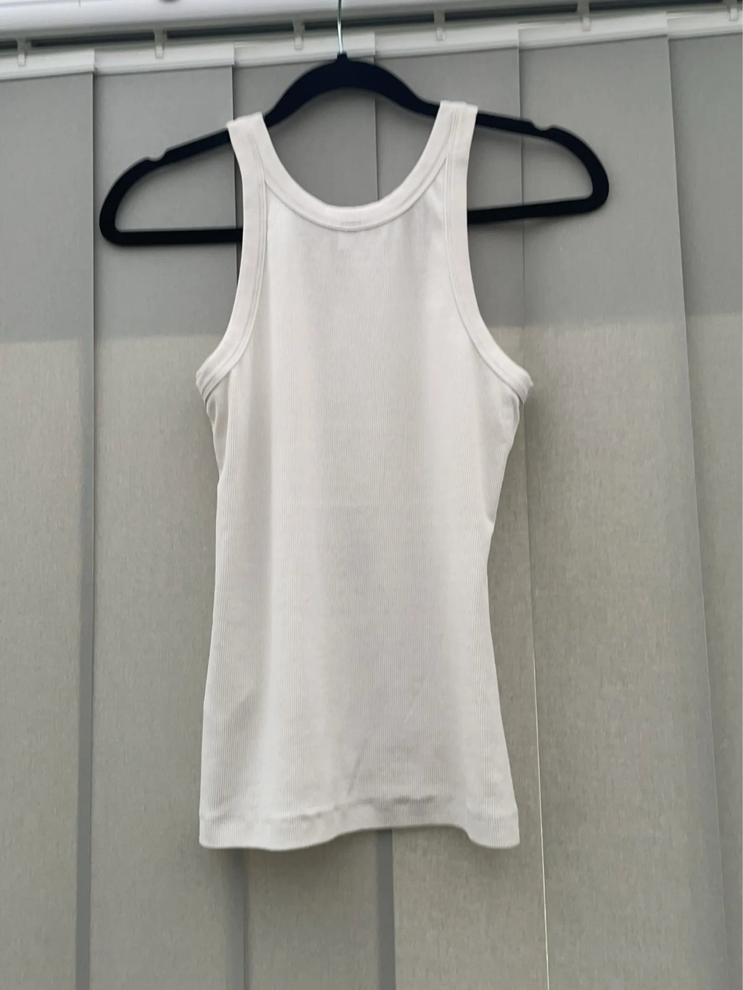 Toteme Espera Rib Tank White-linne