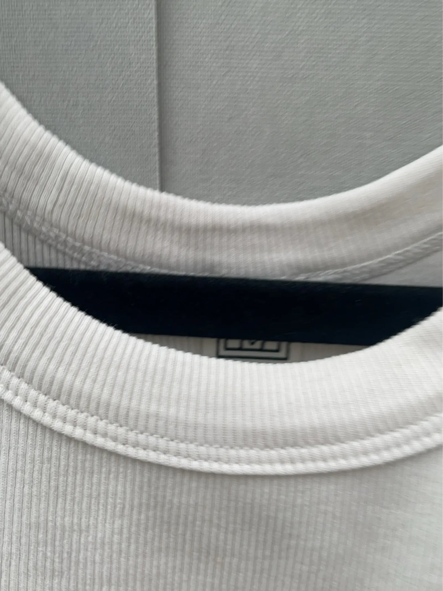 Toteme Espera Rib Tank White-linne