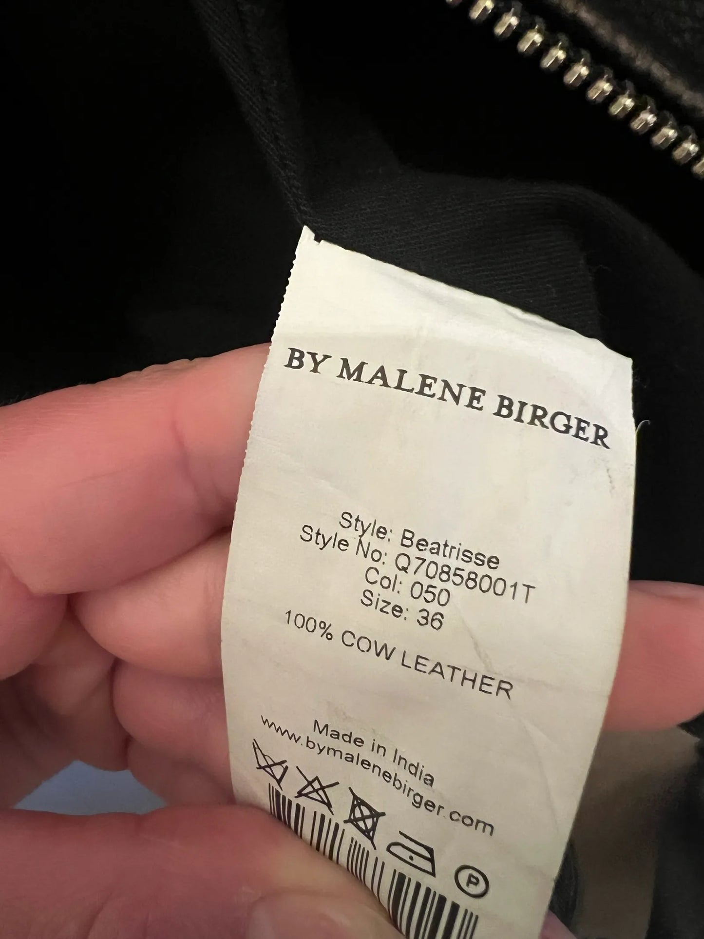 By Malene Birger Beatrisse Leather jacket