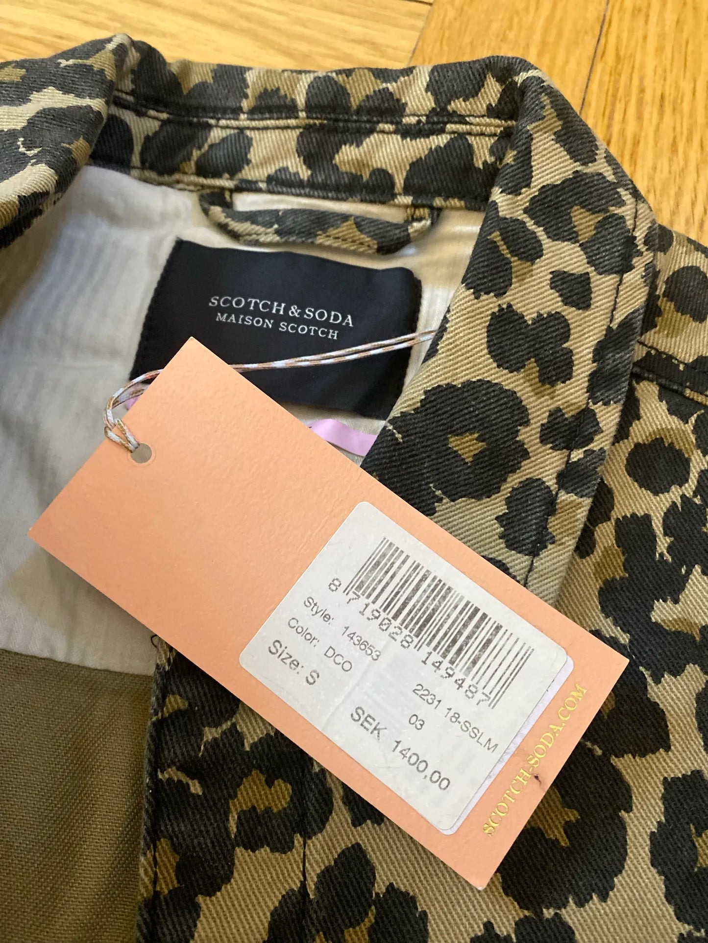 Scotch & Soda 143653 Rainbow Heat-jacka NWT