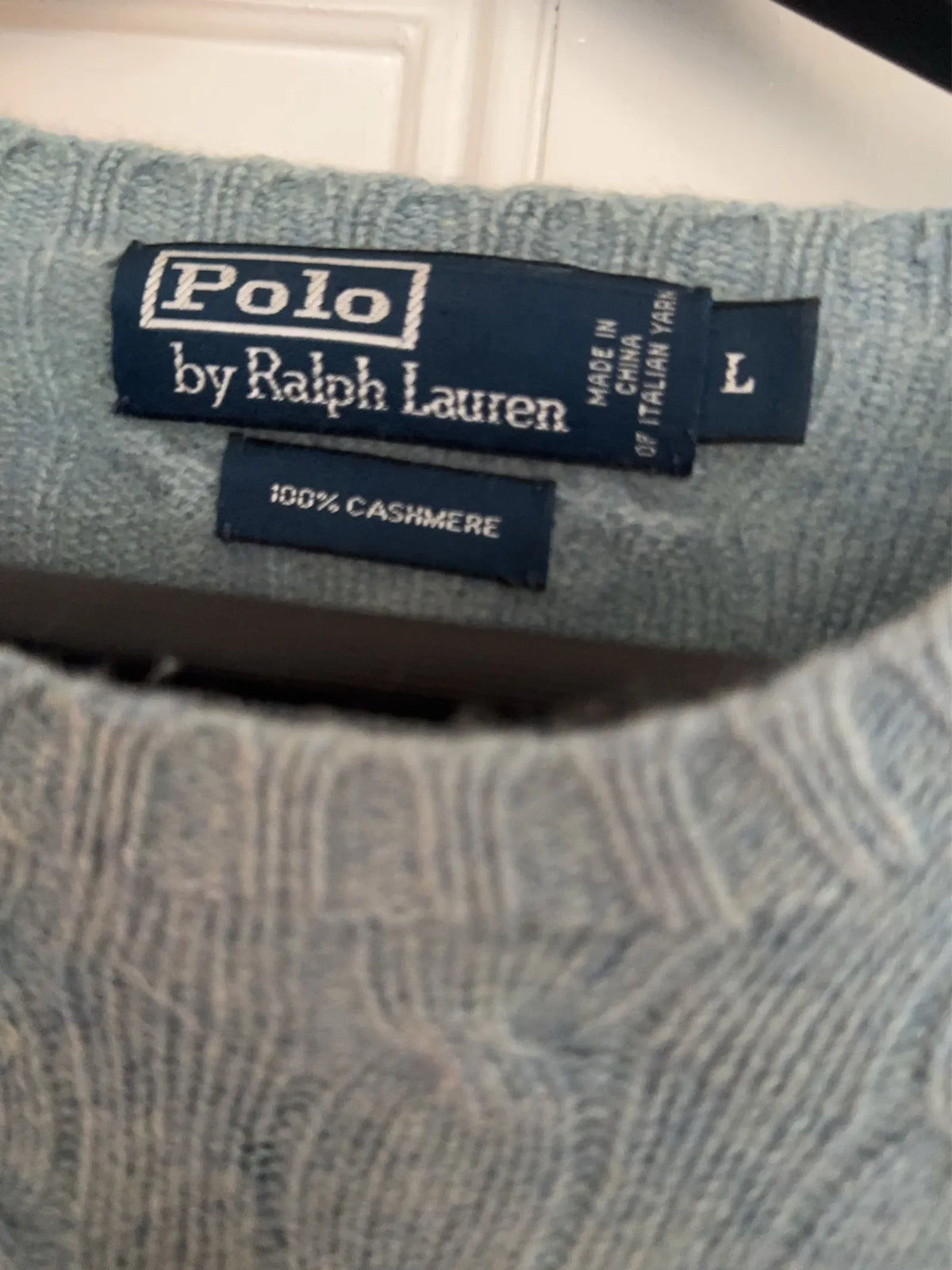 Ralph Lauren-kashmirtröja