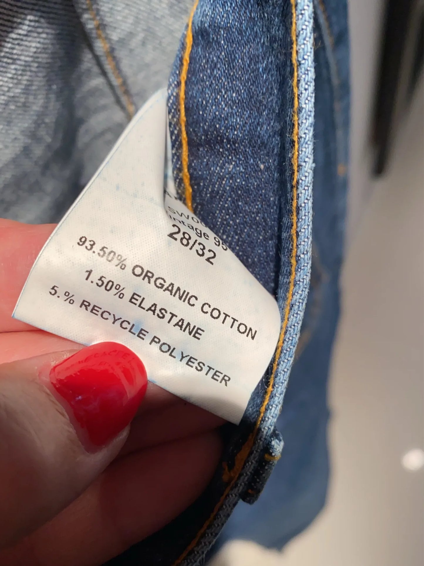 Jeanerica St Monica Vintage 95-jeans NWT