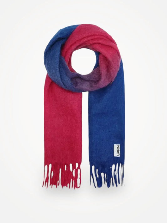 Ganni Nautical Blue-halsduk NWOT