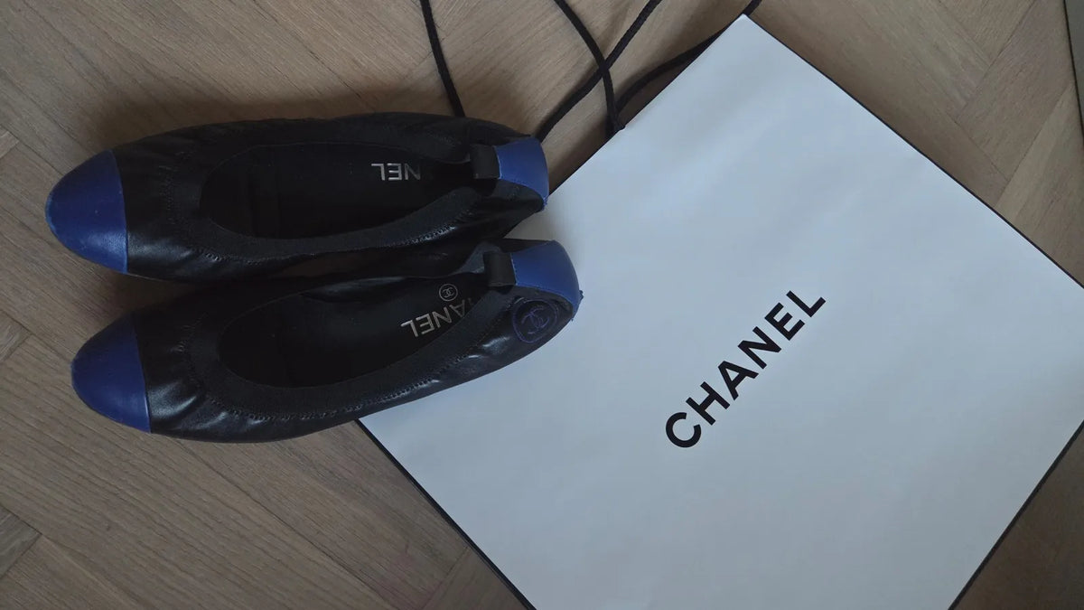 Chanel-skinnballerinaskor
