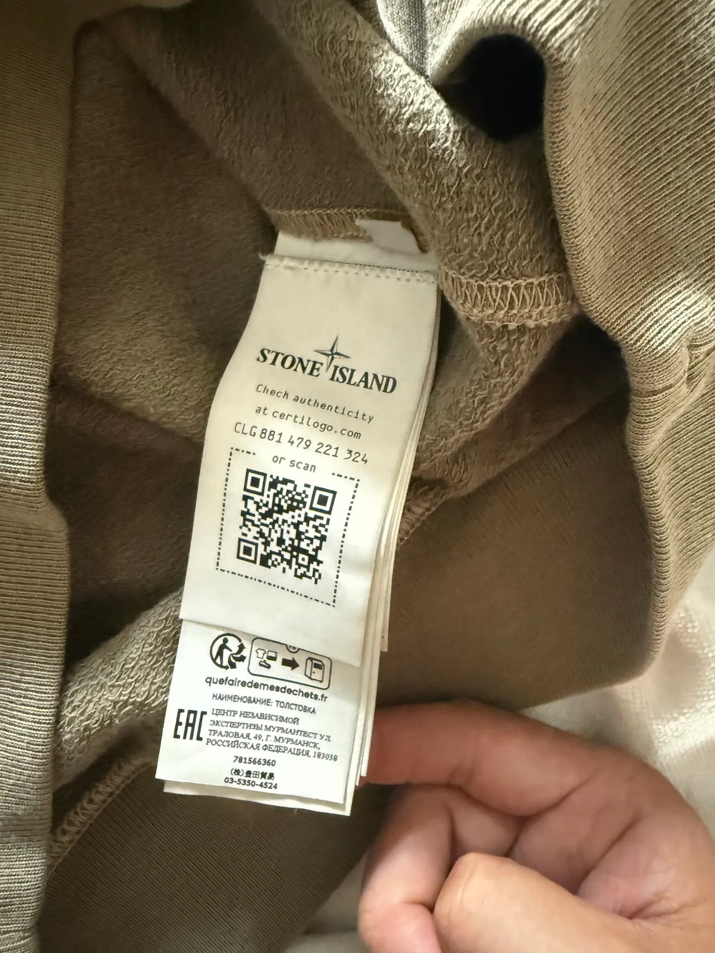 Stone Island-sweatshirt