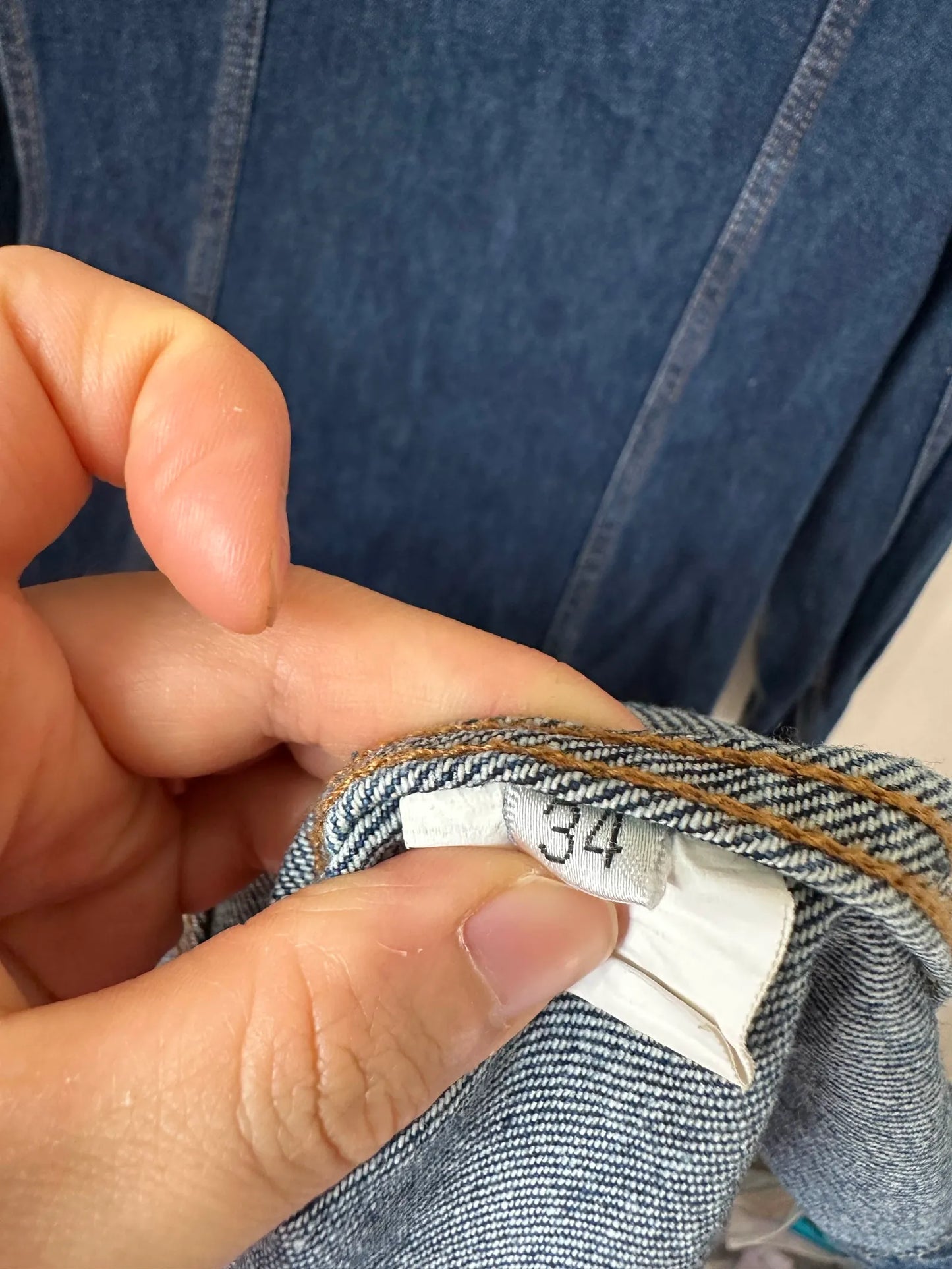 Ganni x Levi's-klänning NWOT