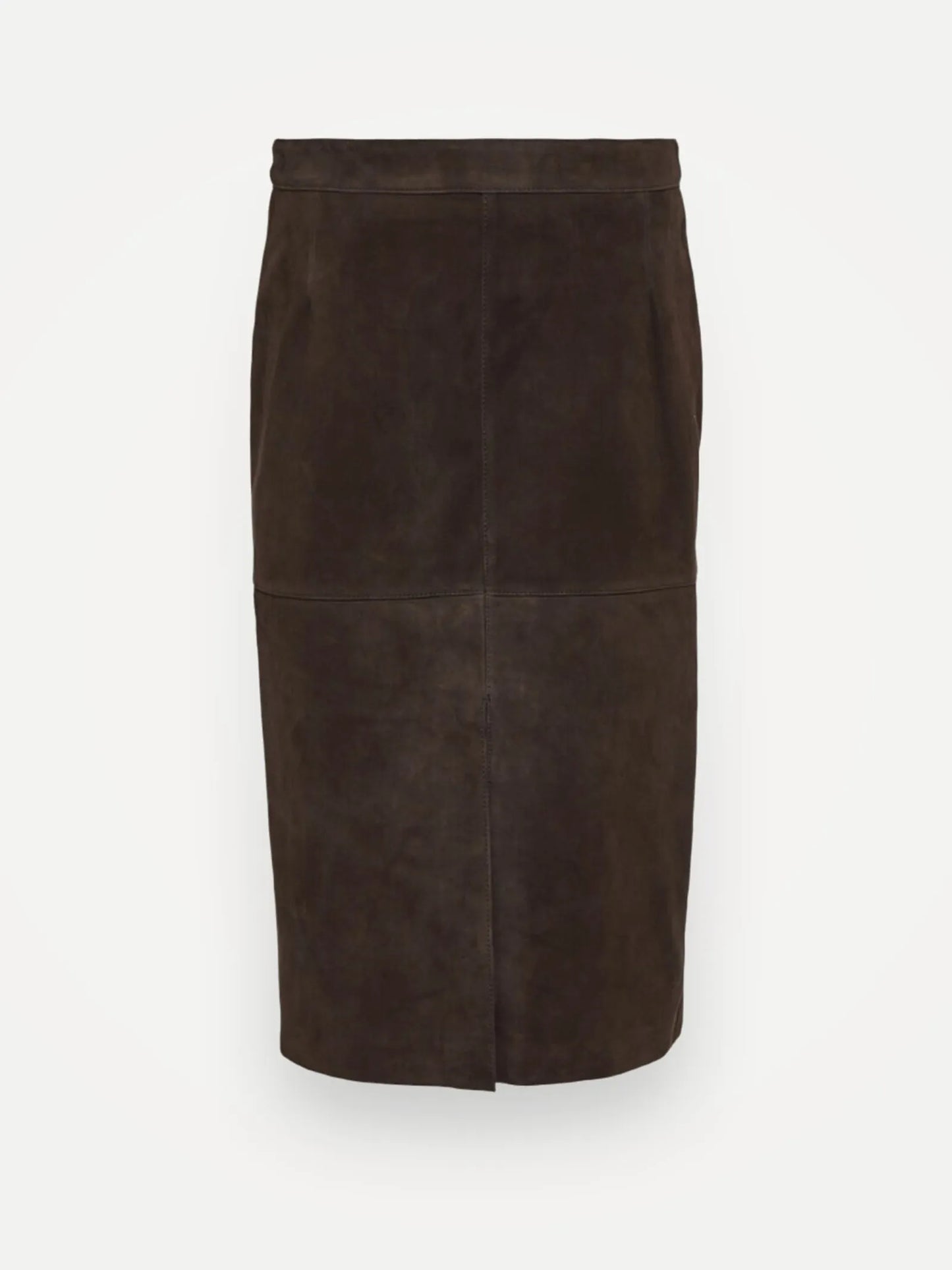 Toteme Paneled Suede Skirt