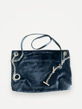Jimmy Choo Alexia Velvet Shoulder bag