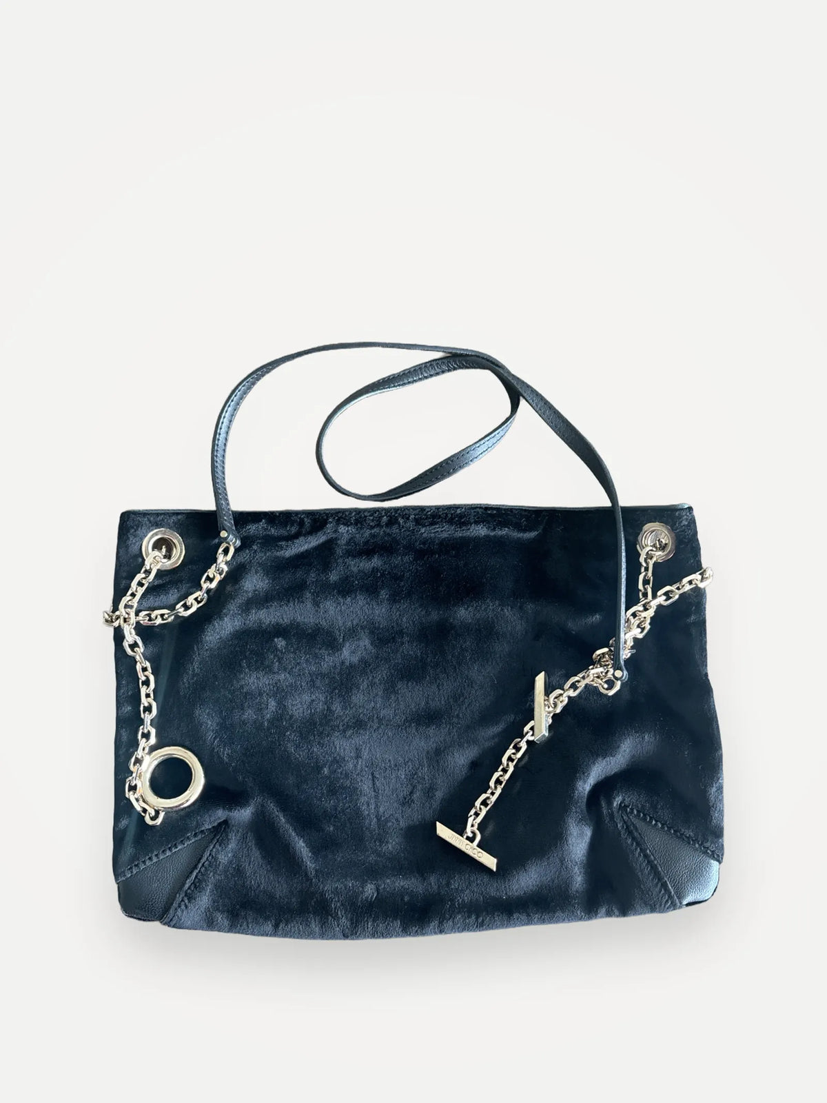 Jimmy Choo Alexia Velvet Shoulder bag